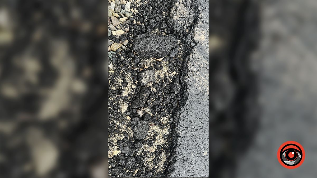 Тріщини та крихкий асфальт | Як зараз виглядають вулиці, які заасфальтували наприкінці минулого року 1