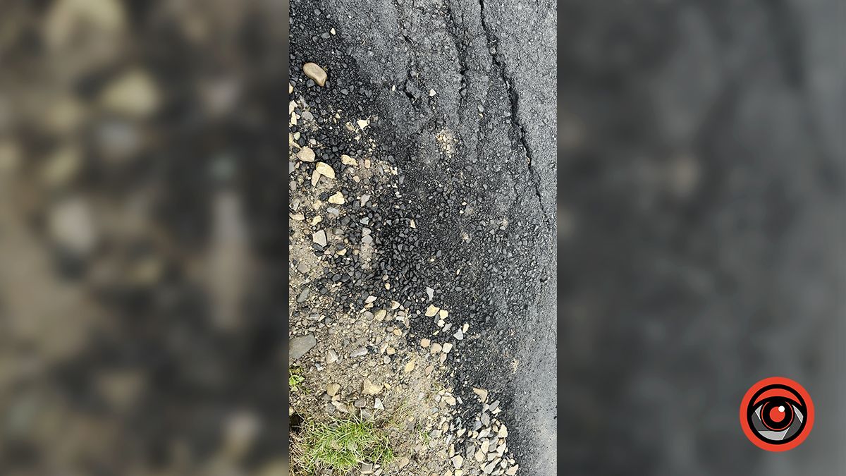 Тріщини та крихкий асфальт | Як зараз виглядають вулиці, які заасфальтували наприкінці минулого року 3