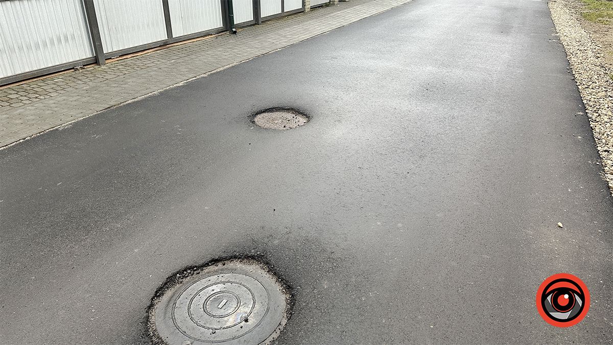 Тріщини та крихкий асфальт | Як зараз виглядають вулиці, які заасфальтували наприкінці минулого року 11
