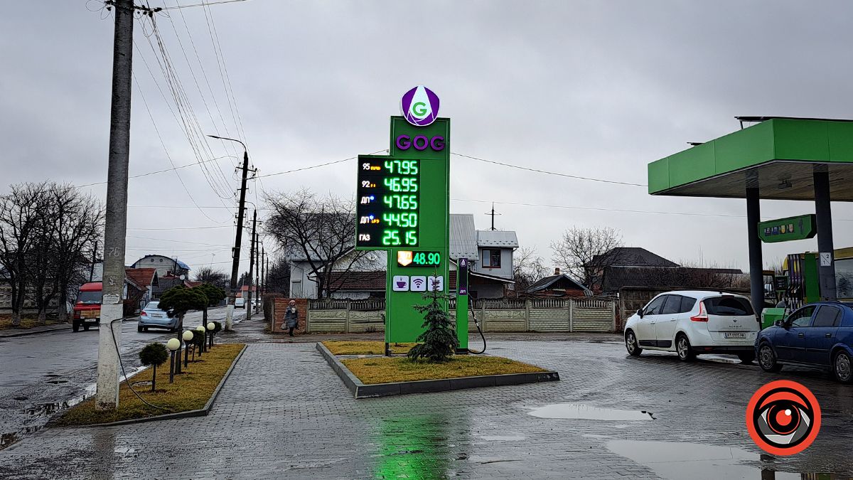 Скільки коштує дизель, бензин та газ на АЗС міста 8 лютого 5