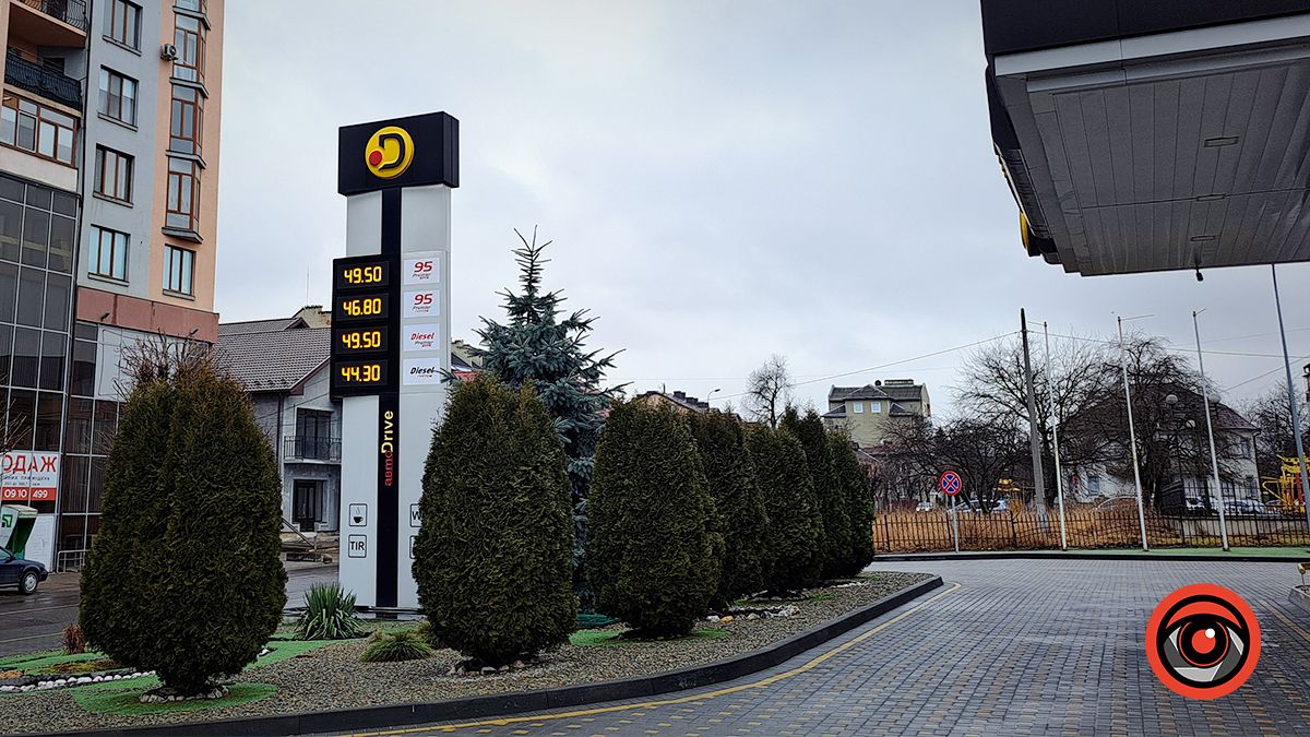 Скільки коштує дизель, бензин та газ на АЗС міста 8 лютого 6
