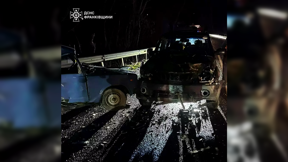 У Делятині трапилася ДТП за участі двох легкових автомобілів