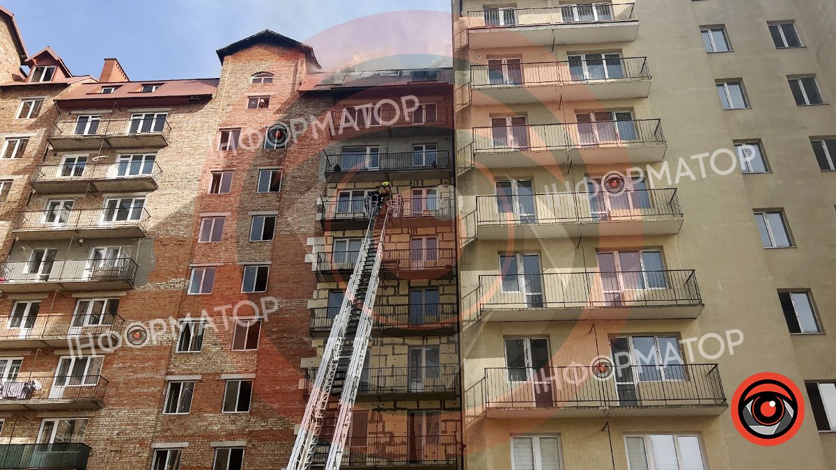 З палаючої новобудови у Коломиї рятують людей. Оновлюється 1