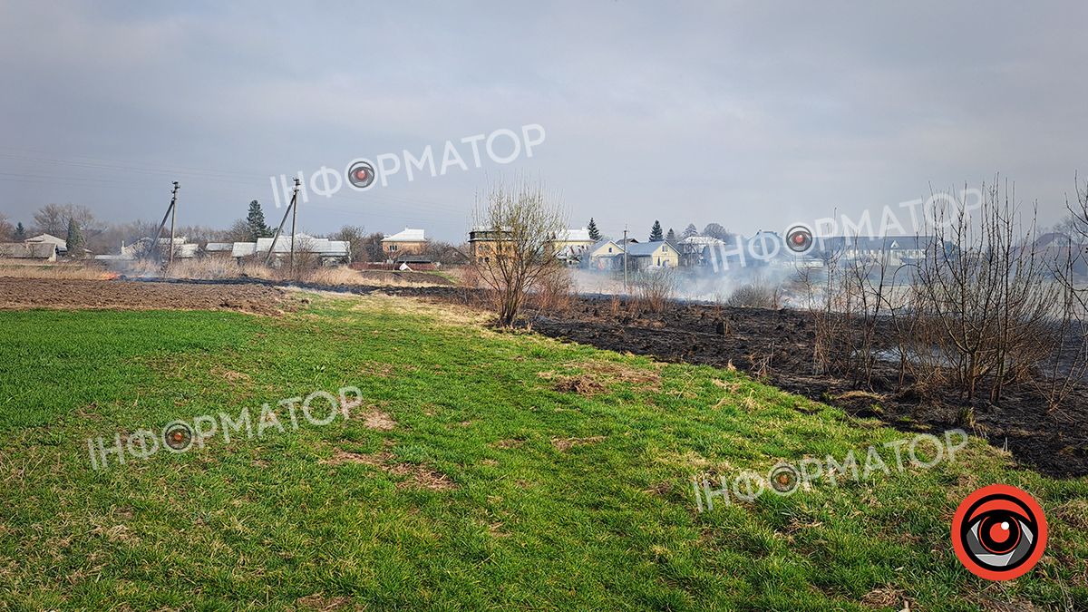 Під Коломиєю знову димлять поля 3