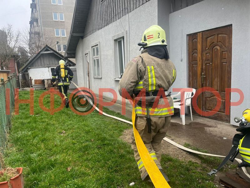У Коломиї 18 березня сталась пожежа житлового будинку 2