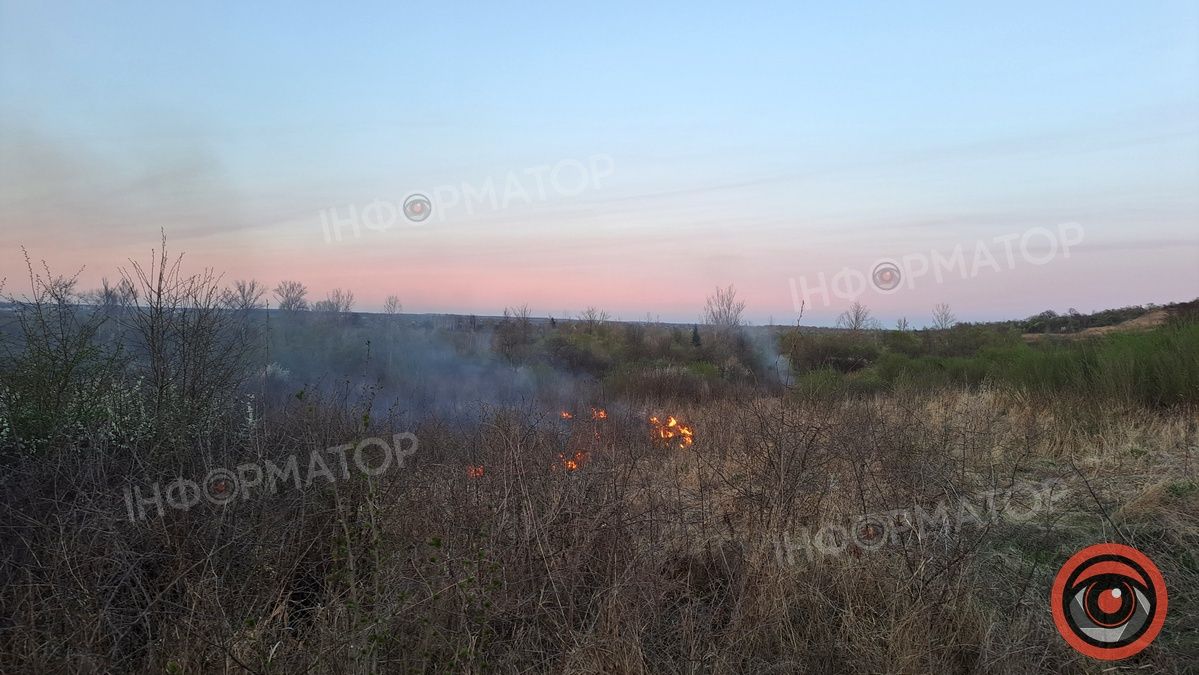 Біля Воскресінецької гори вигоріли гектари землі 8