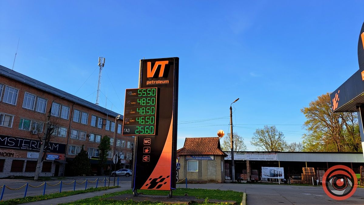 Які нині ціни на бензин, газ і дизпаливо у Коломиї
