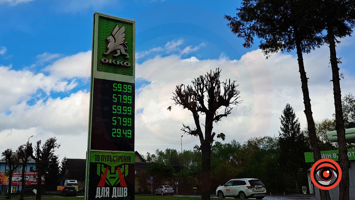 Скільки коштує літр палива на автозаправках Коломиї 19 квітня 6