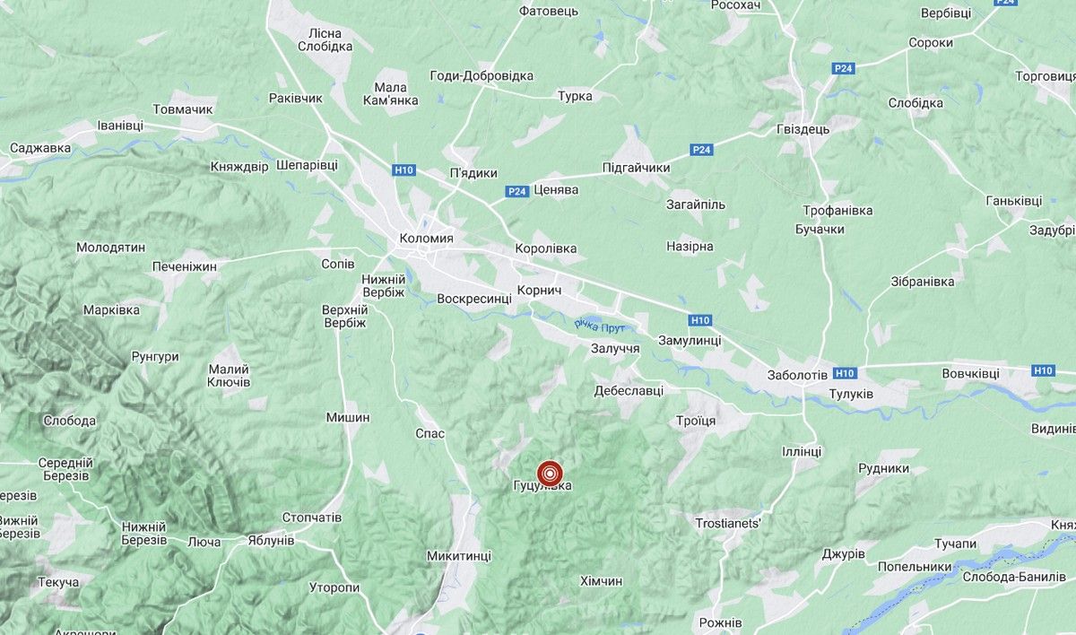 Вночі 20 квітня під Коломиєю стався землетрус 1