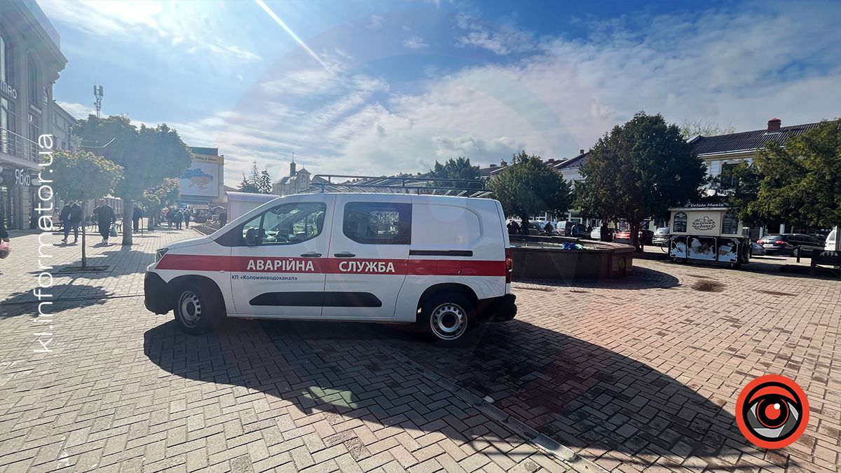 У Коломиї запускають фонтан 2