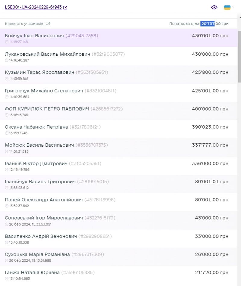 Оце так: 15 м² землі у центрі Снятина продали за аукціону в 20-ро дорожче 2