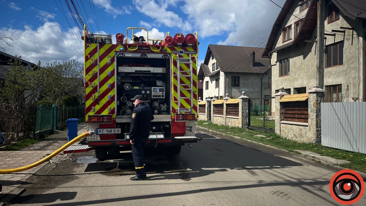 5 квітня у Коломиї трапилось займання в приватному секторі 1