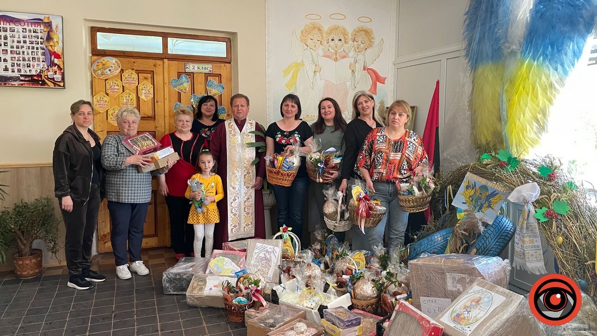 У П'ядицькій громаді зібрали Великодні кошики та гостинці для захисників 1