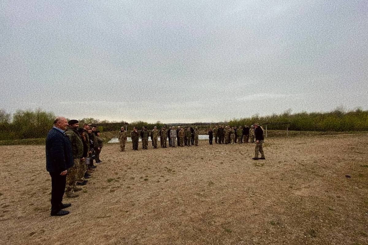 На Прикарпатті провели військово-польовий весняний вишкіл 1