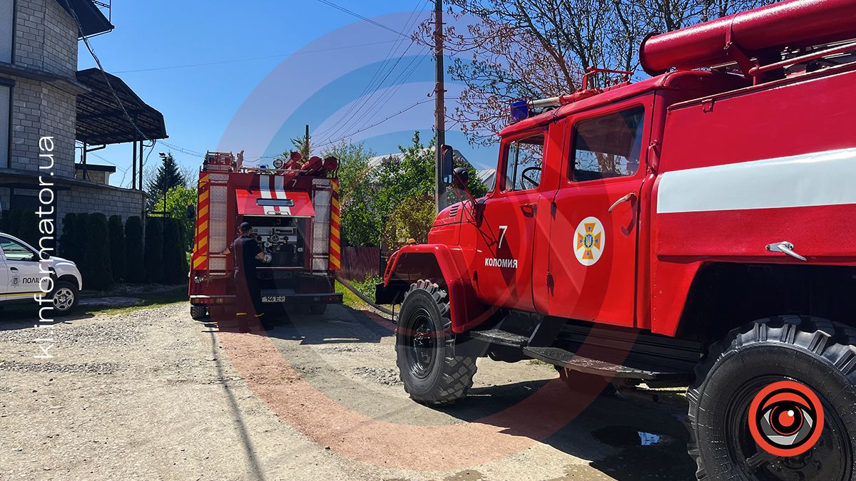 В Коломиї на пожежі травмувалось двоє людей