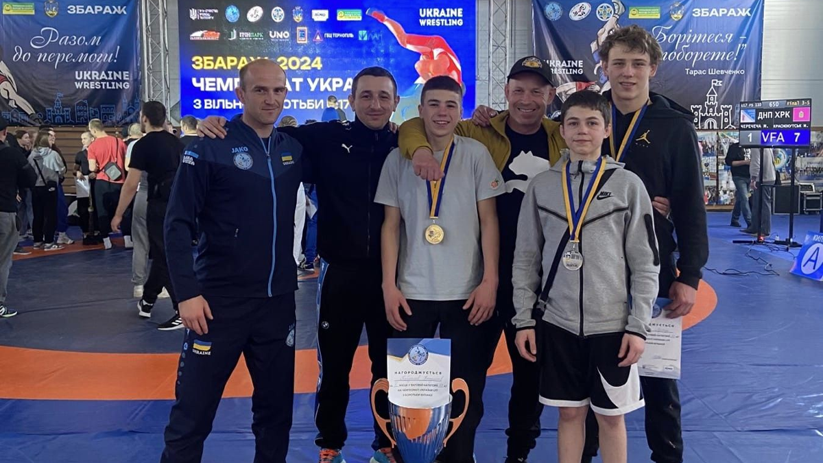 Коломияни здобули медалі на Чемпіонаті України з вільної боротьби