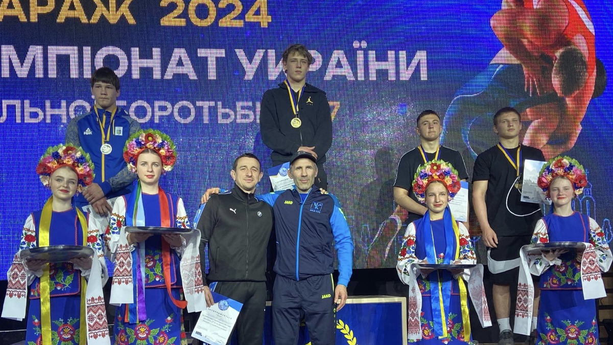 Коломияни здобули медалі на Чемпіонаті України з вільної боротьби 1