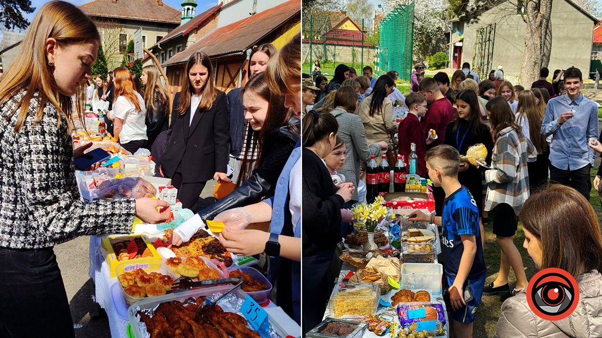Коломийські школярі організували ярмарок і зібрали кошти на авто випускнику гімназії ім. Грушевського 4