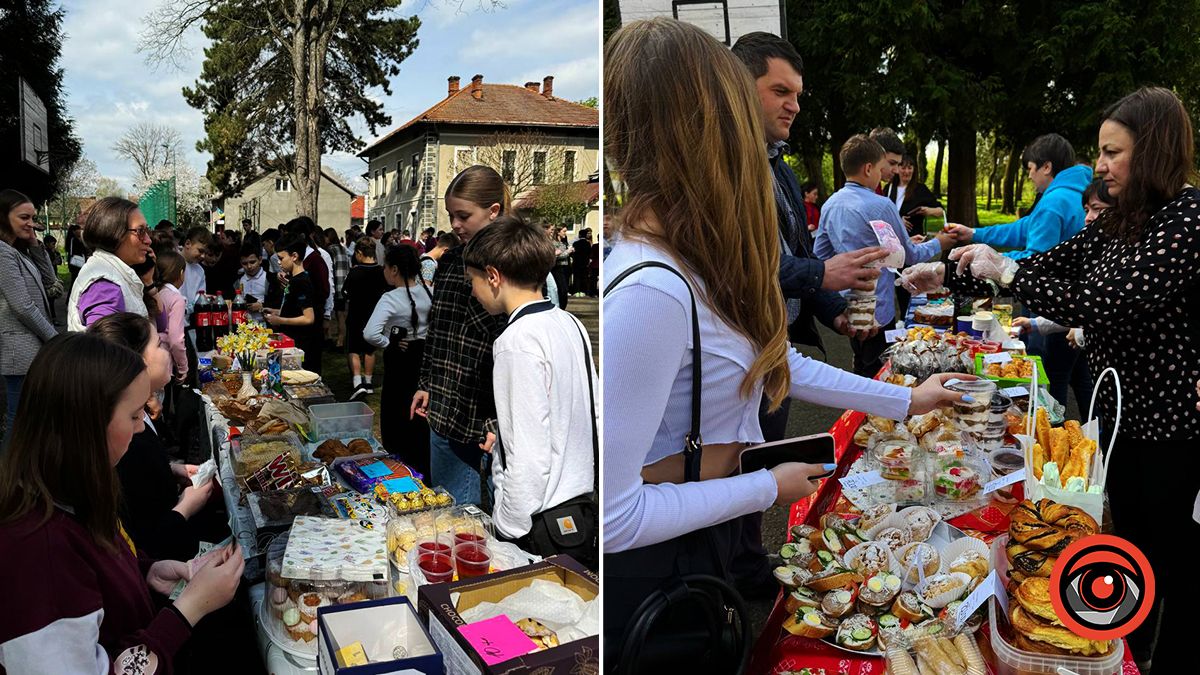 Коломийські школярі організували ярмарок і зібрали кошти на авто випускнику гімназії ім. Грушевського 2