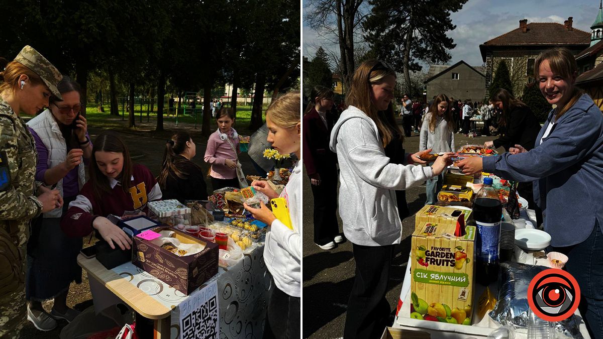 Коломийські школярі організували ярмарок і зібрали кошти на авто випускнику гімназії ім. Грушевського 3