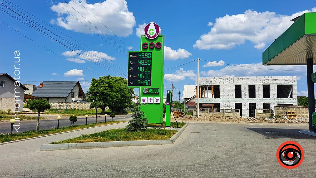 Яка вартість палива на АЗС у Коломиї 23 травня 4