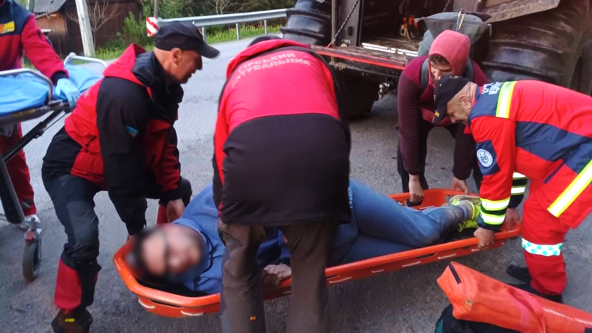 У Карпатах травмувався 23-річний турист | На допомогу поспішали рятувальники 1