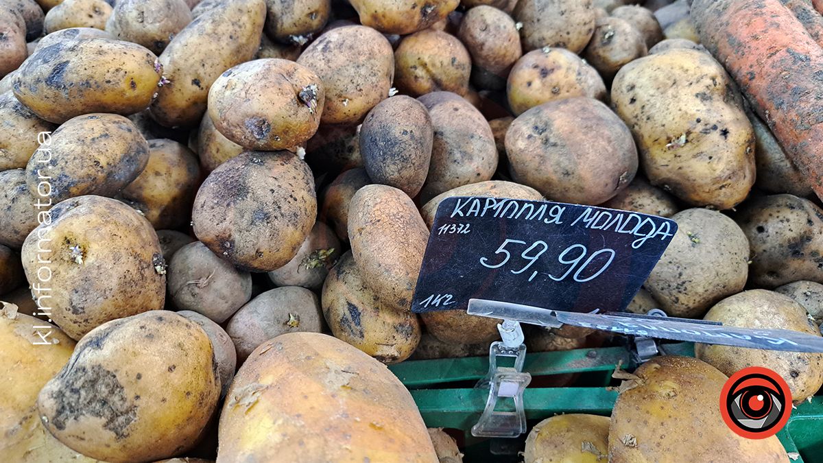 Скільки коштує молода картопля в останній місяць весни у Коломиї 2