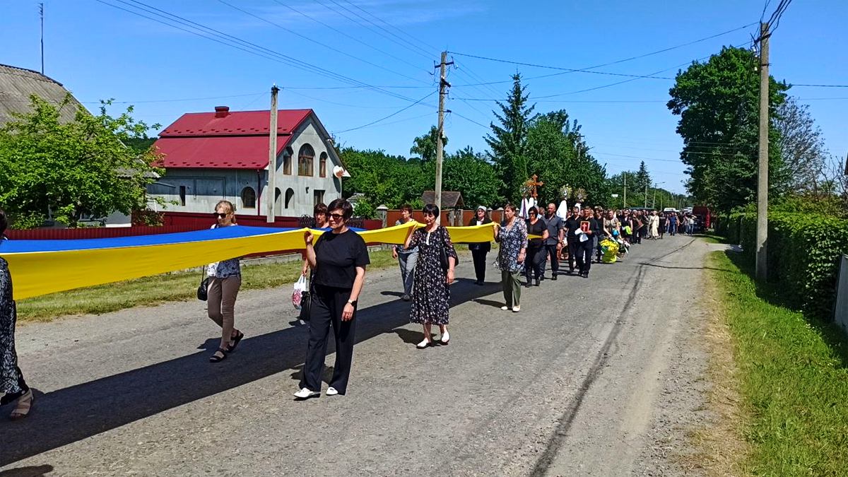 У Печеніжині попрощалися з Едельвейсом Василем Білецьким 3