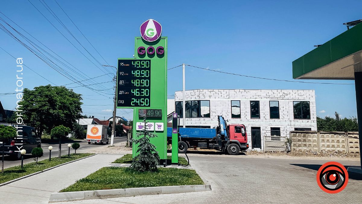 Які ціни на бензин, дизпаливо і автогаз на АЗС Коломиї 1