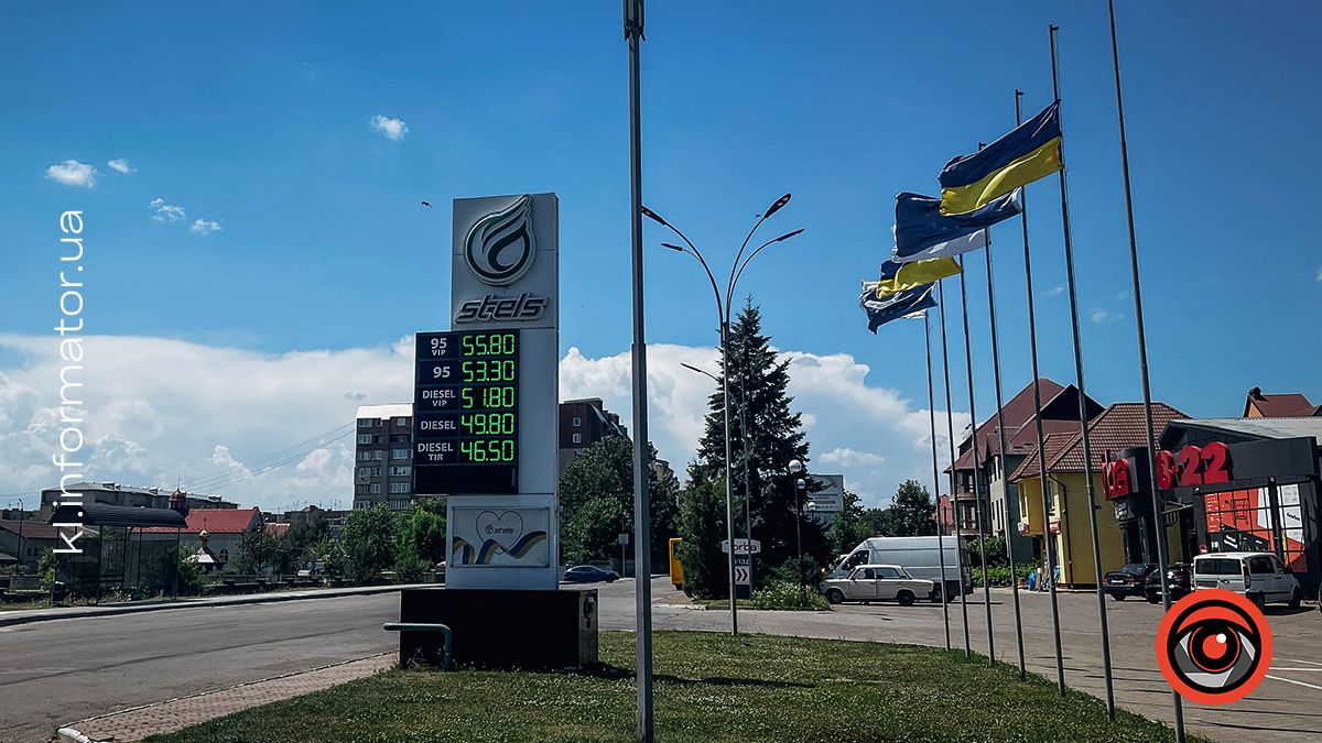 Які ціни на бензин, дизпаливо і автогаз на АЗС Коломиї 2