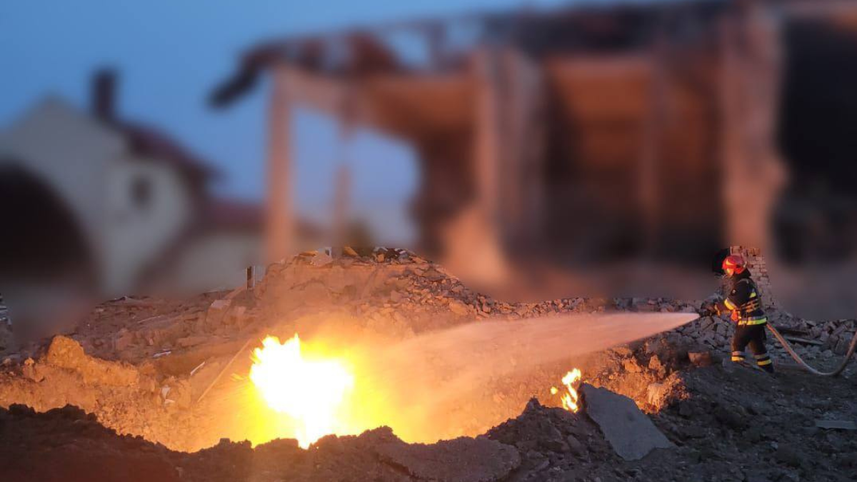 Внаслідок влучання в Івано-Франківську пошкоджені корпуси навчального закладу та прилеглі будинки 3