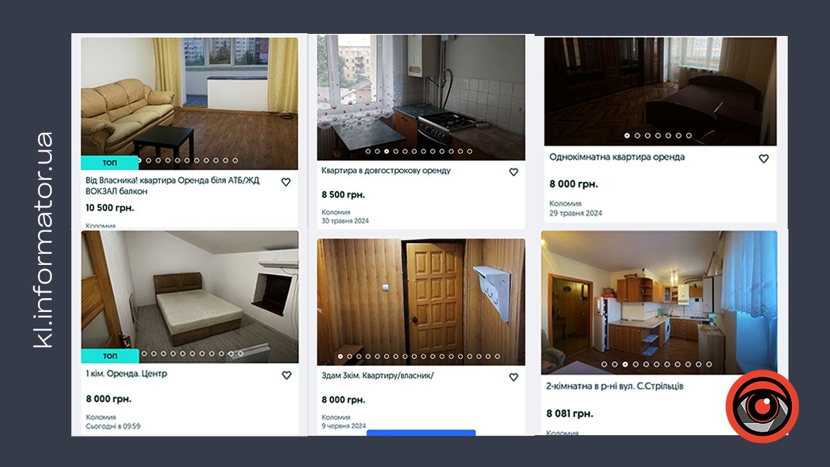 Яка вартість оренди житла у Коломиї наприкінці червня 3