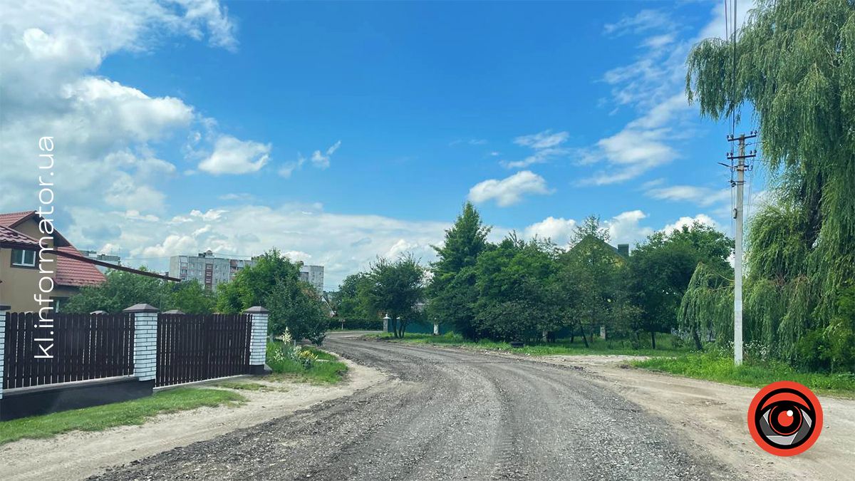 У Коломиї готуються до асфальтування вулиці Едельвейсів 5