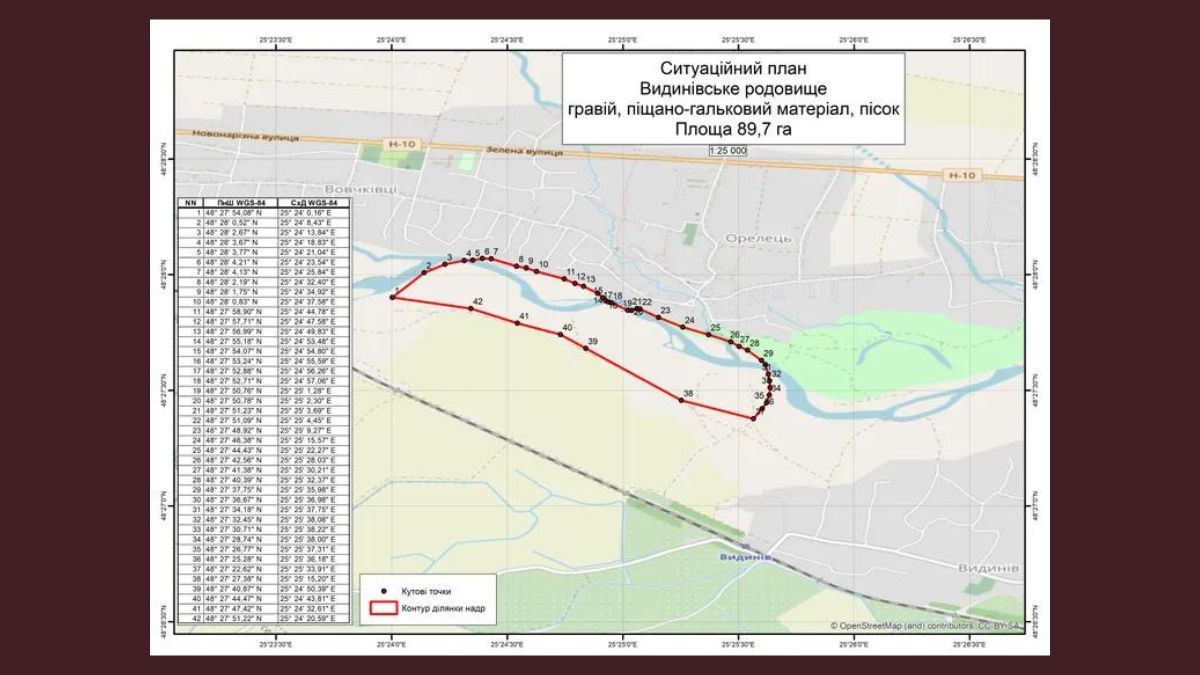 Мільйони за право видобувати: скільки підприємства пропонували за спецдозвіл на користування родовищем на Коломищині 1