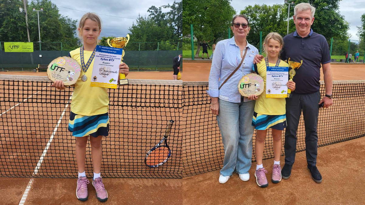 Тенісистка з Коломийської ДЮСШ Анна Джолохова стала фіналісткою Всеукраїнських змагань