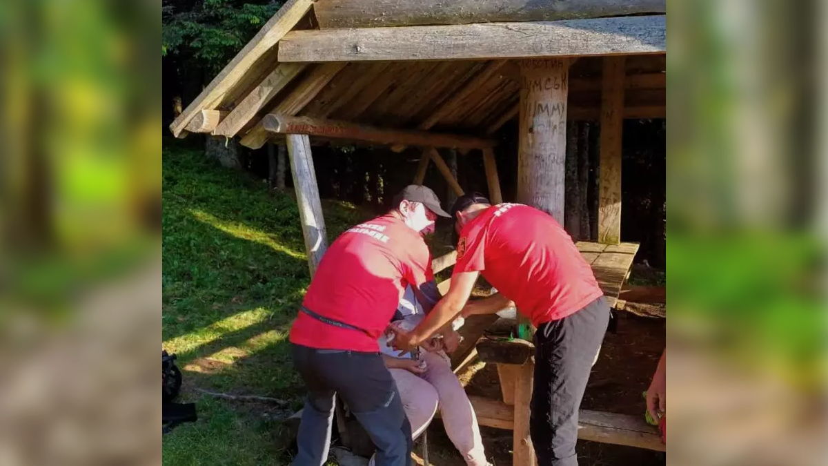 У Карпатах на полонині Плоска травмувалася туристка 2