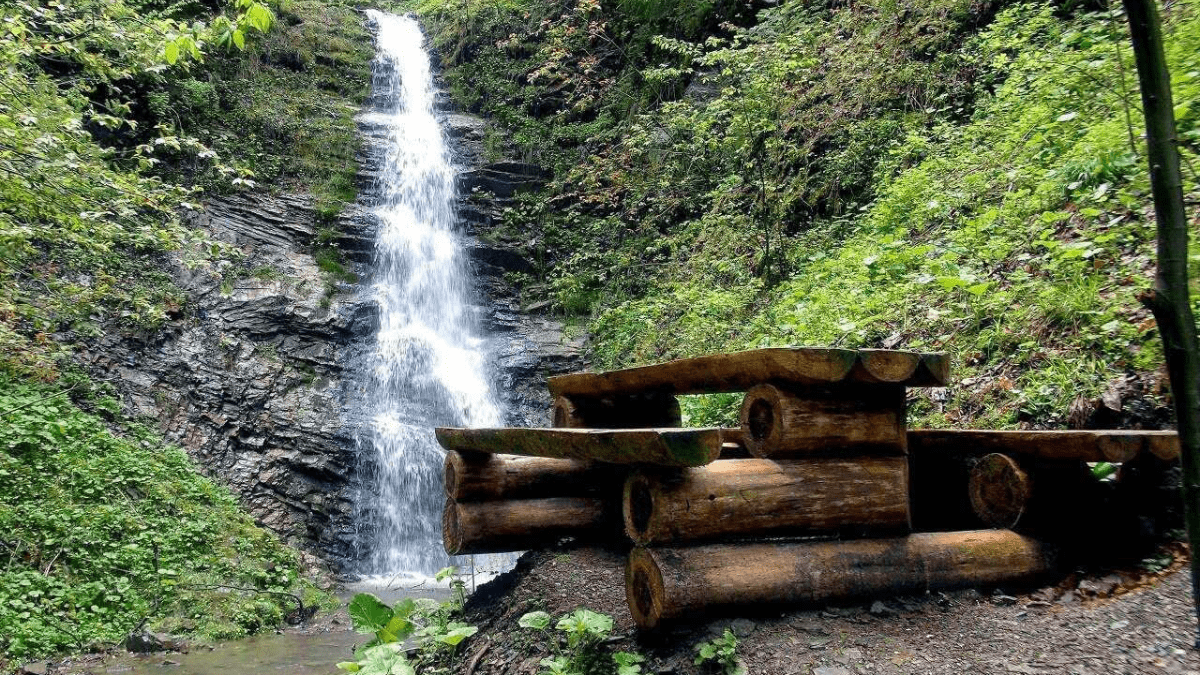 Добірка трьох мальовничих водоспадів Косівщини 2