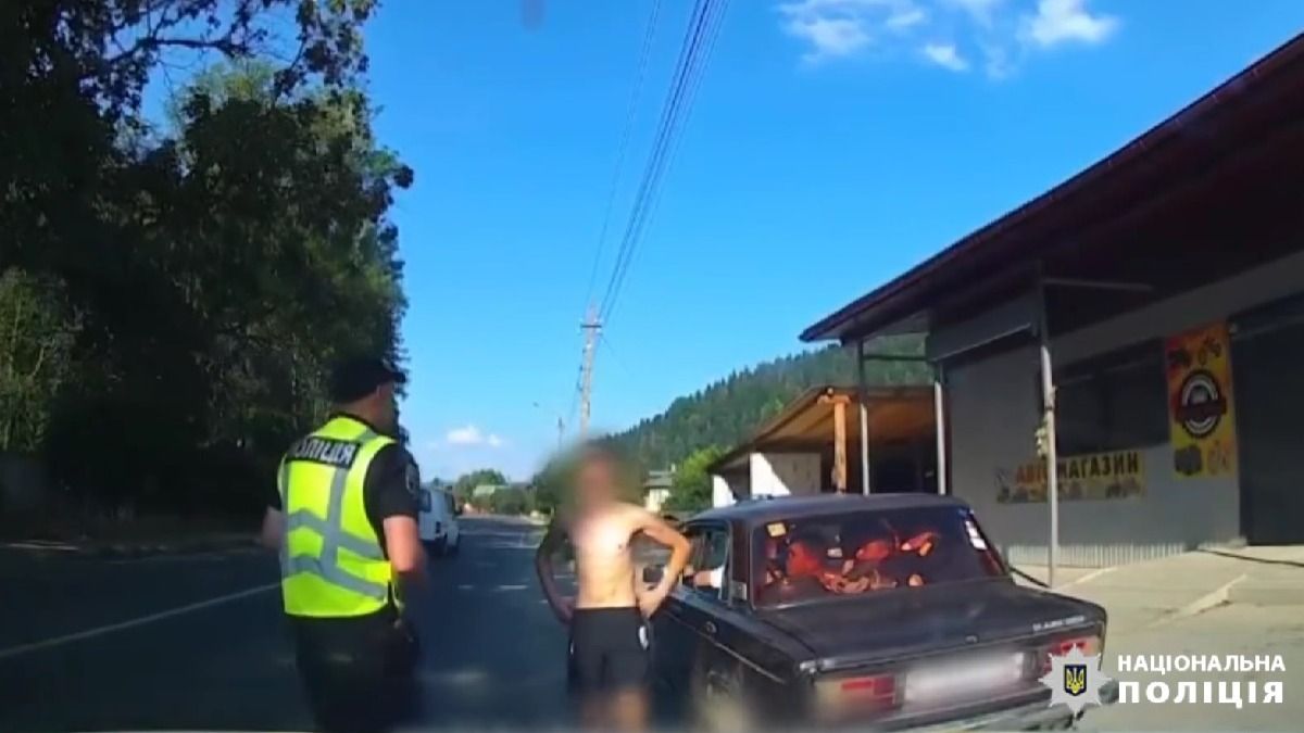 П'яний, 18-річний і без документів: блокбастер в прямому ефірі влаштували хлопці біля Яремче