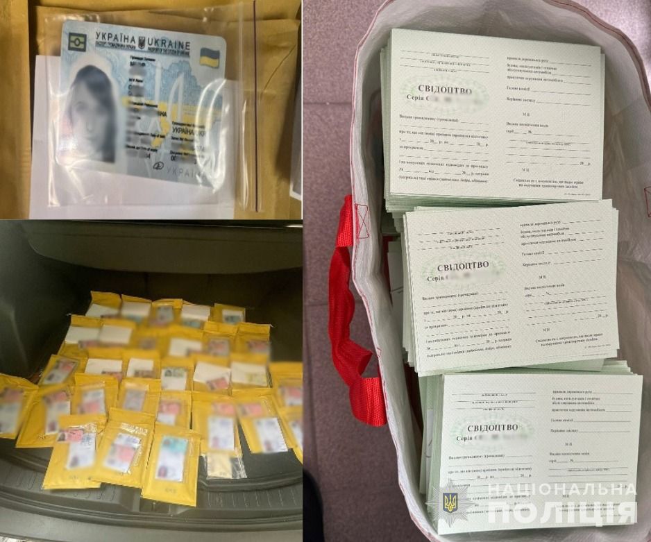 На Прикарпатті спіймали групу осіб, які підробляли документи 1