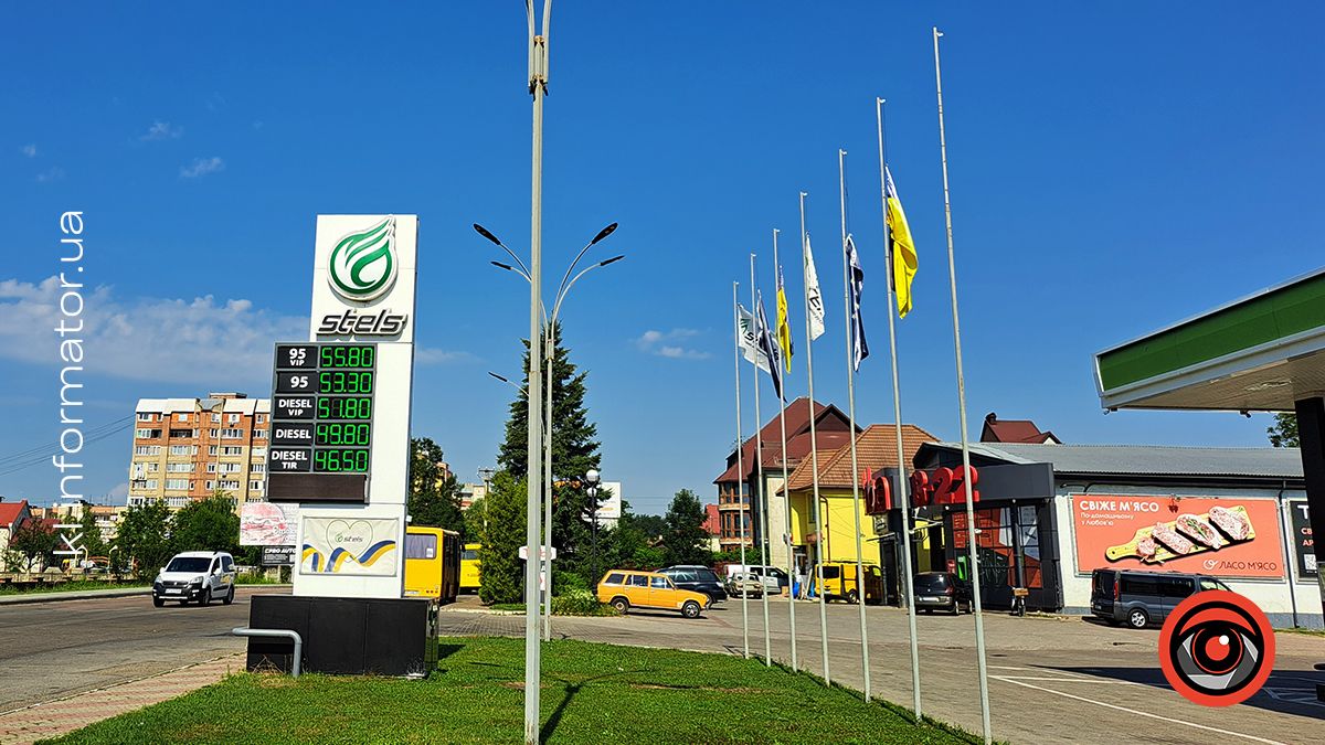 Які ціни на бензин, дизпаливо та автогаз на АЗС Коломиї 12 липня 2