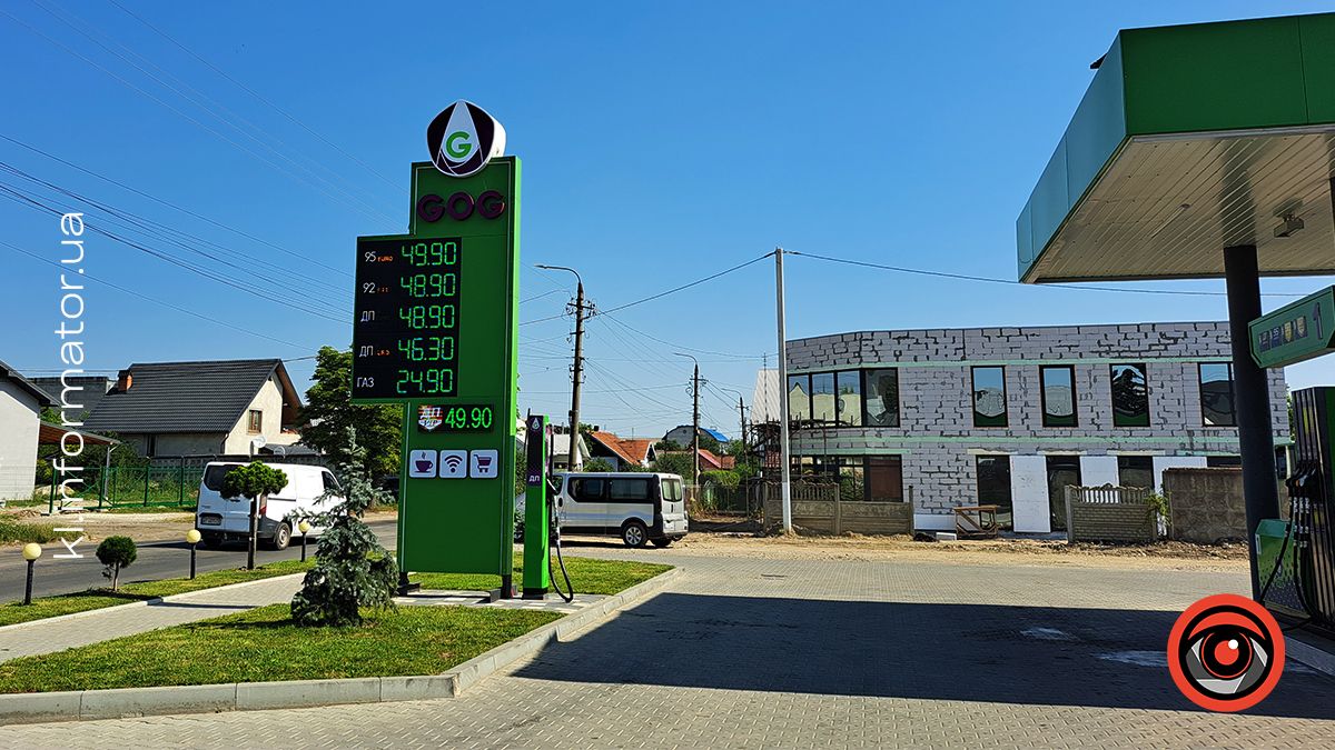 Які ціни на бензин, дизпаливо та автогаз на АЗС Коломиї 12 липня 3