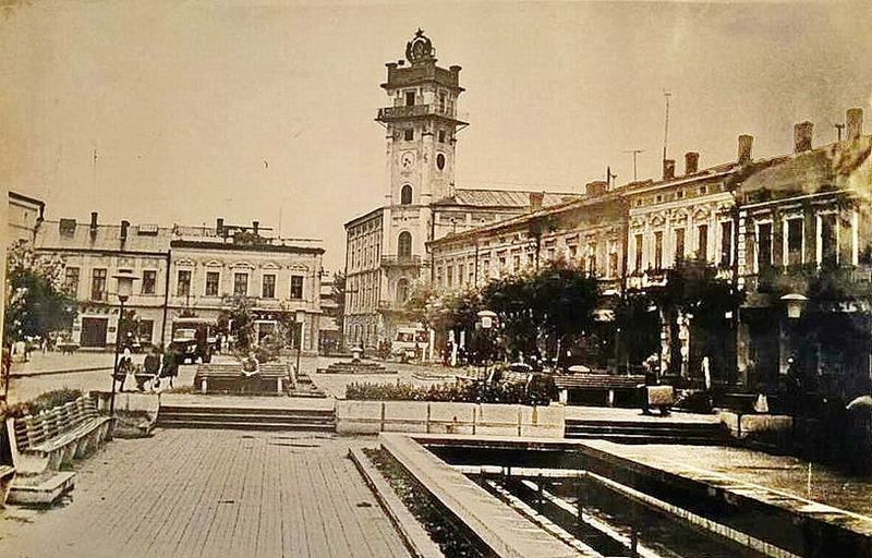 Фонтани, від яких і сліду не лишилось | Захоплюючі історичні фото Коломиї з різних епох 7