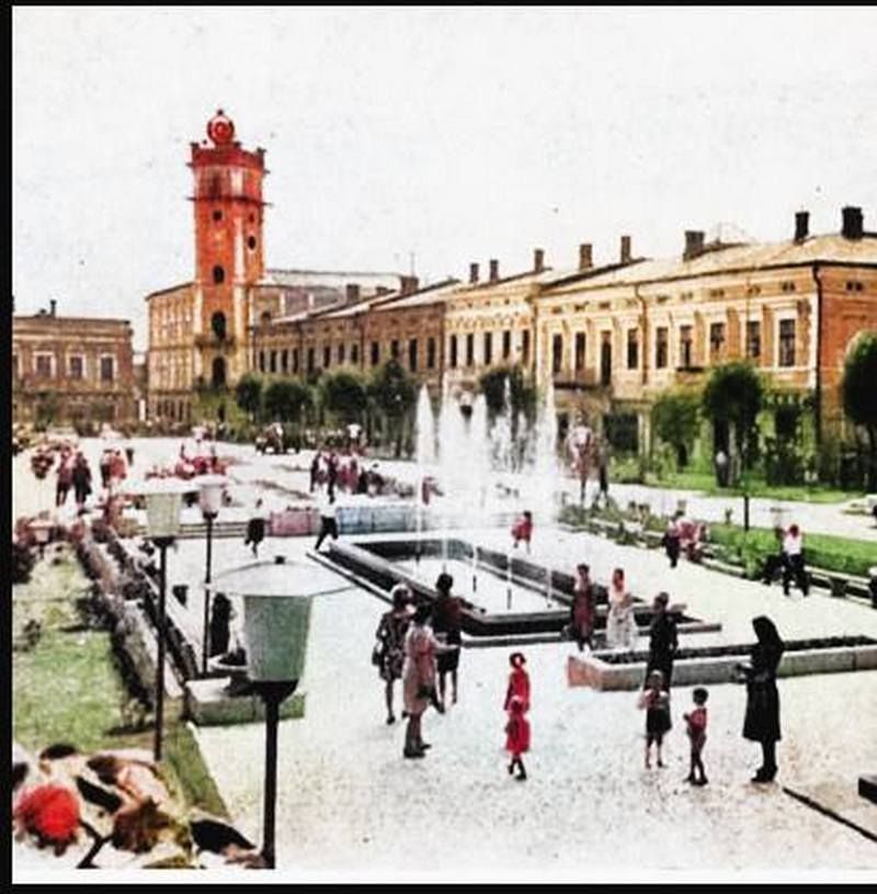 Фонтан площа Відродження (70-ті рр)