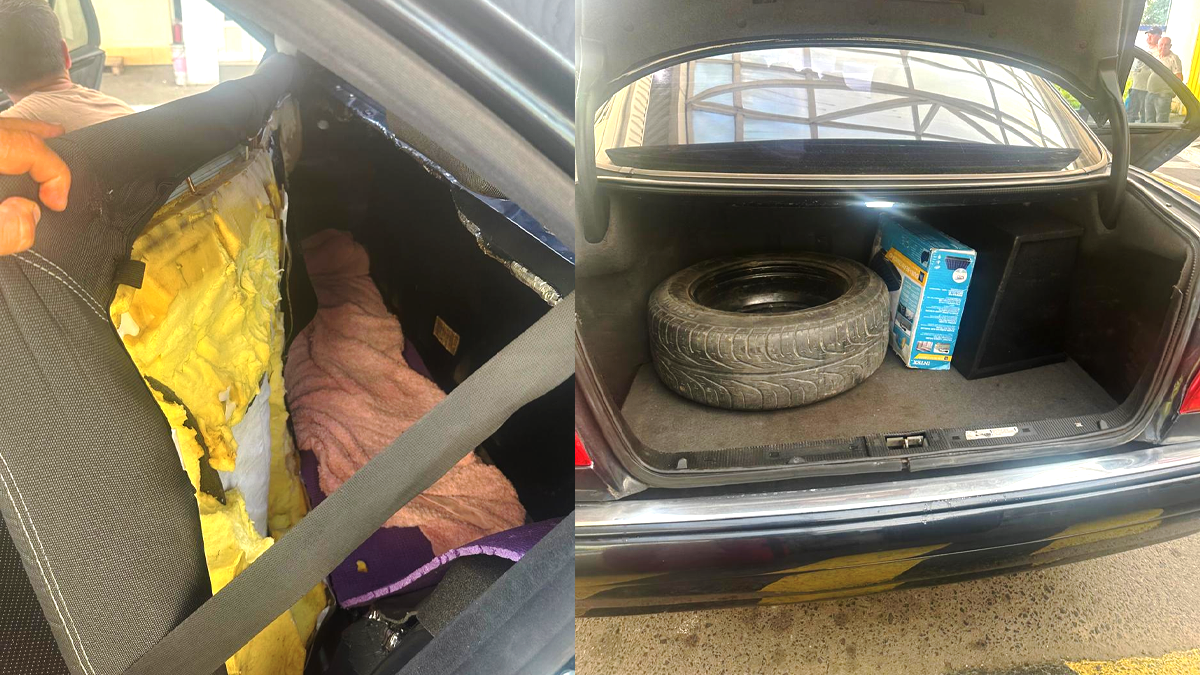 34-річний чоловік намагався незаконно потрапити в Румунію у спинці заднього крісла автомобіля 1