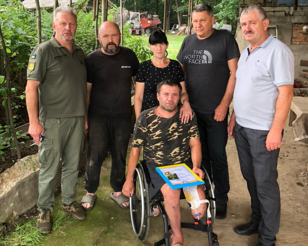 Захиснику з Косівщини вручили нагороду "За мужність в охороні державного кордону" 1