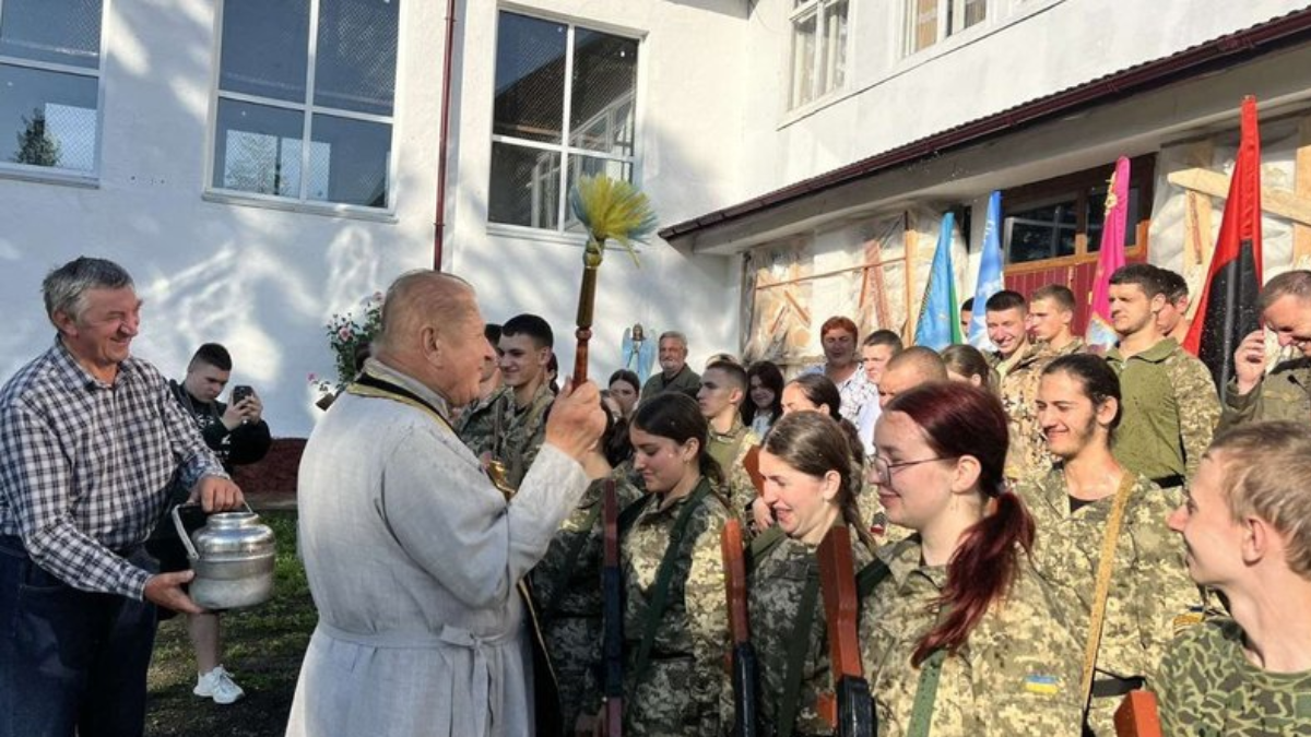В Отинійській громаді розпочався військово-патріотичний табір для молоді 2