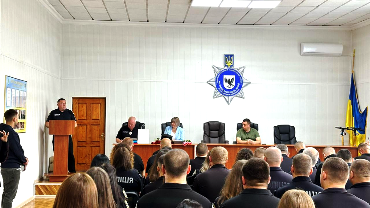 У Коломиї до 9-ї річниці заснування Нацполіції відзначили кращих поліцейських
