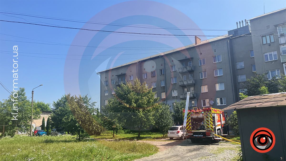 На вулиці Хмельницького в Коломиї сталося задимлення в квартирі багатоповерхівки 3
