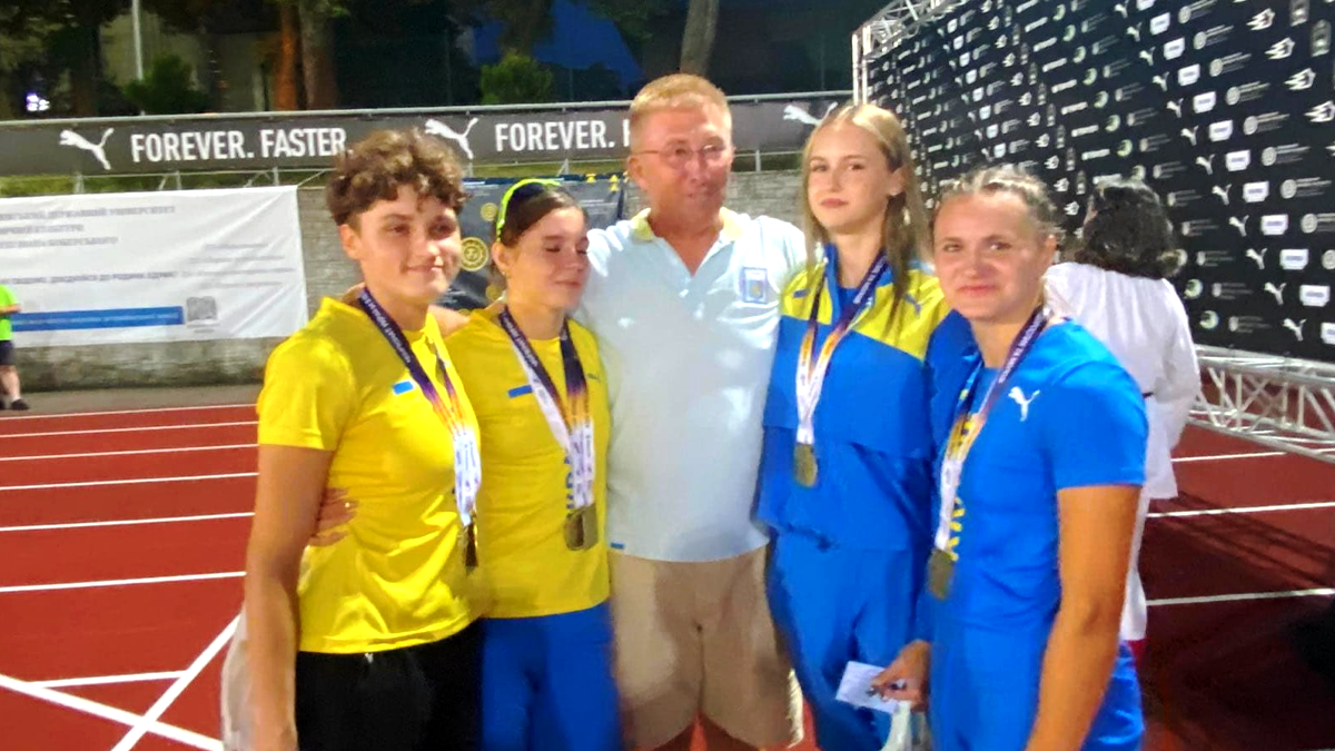 Ще золото! Коломийські спортсмени здобули перемоги на Чемпіонаті України з легкої атлетики серед юніорів 2