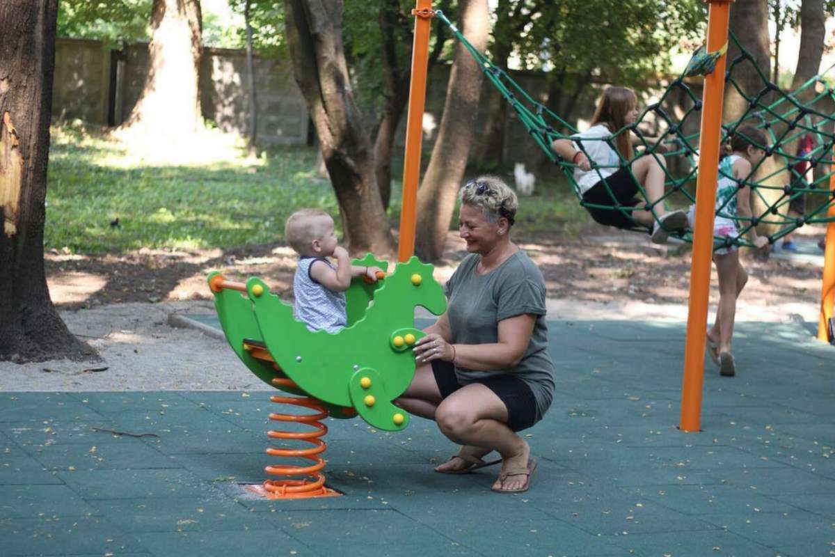 Фото пресслужби міського голови. з відкриття майданчика у серпня 2023 року